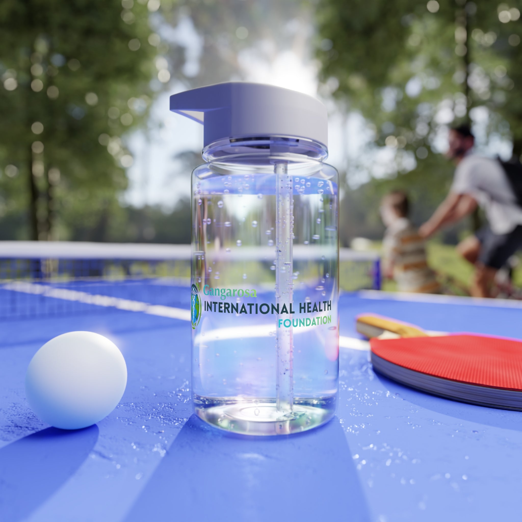 Gangarosa International Health Foundation Tritan Water Bottle