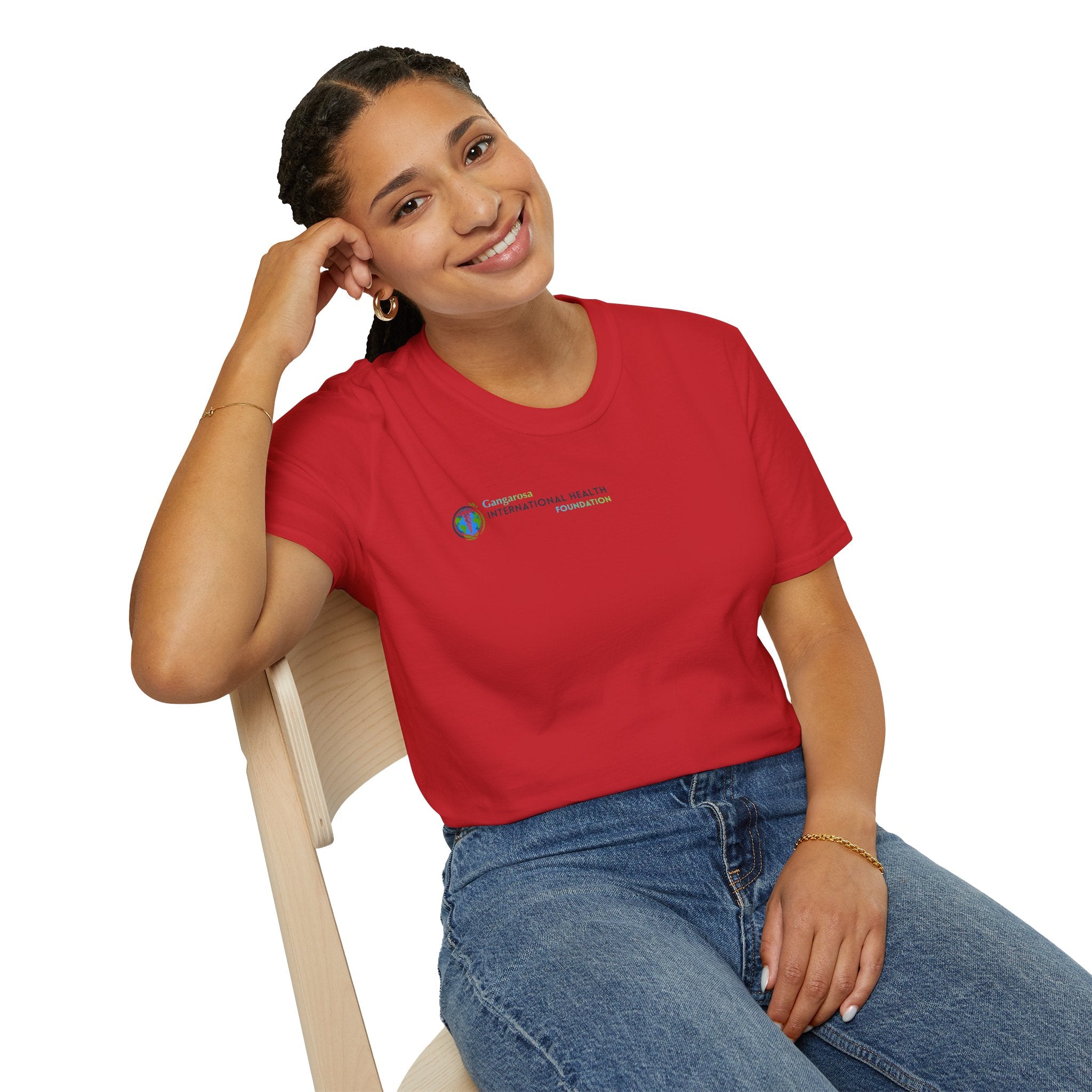 Gangarosa International Health Foundation Logo Unisex Softstyle T-Shirt