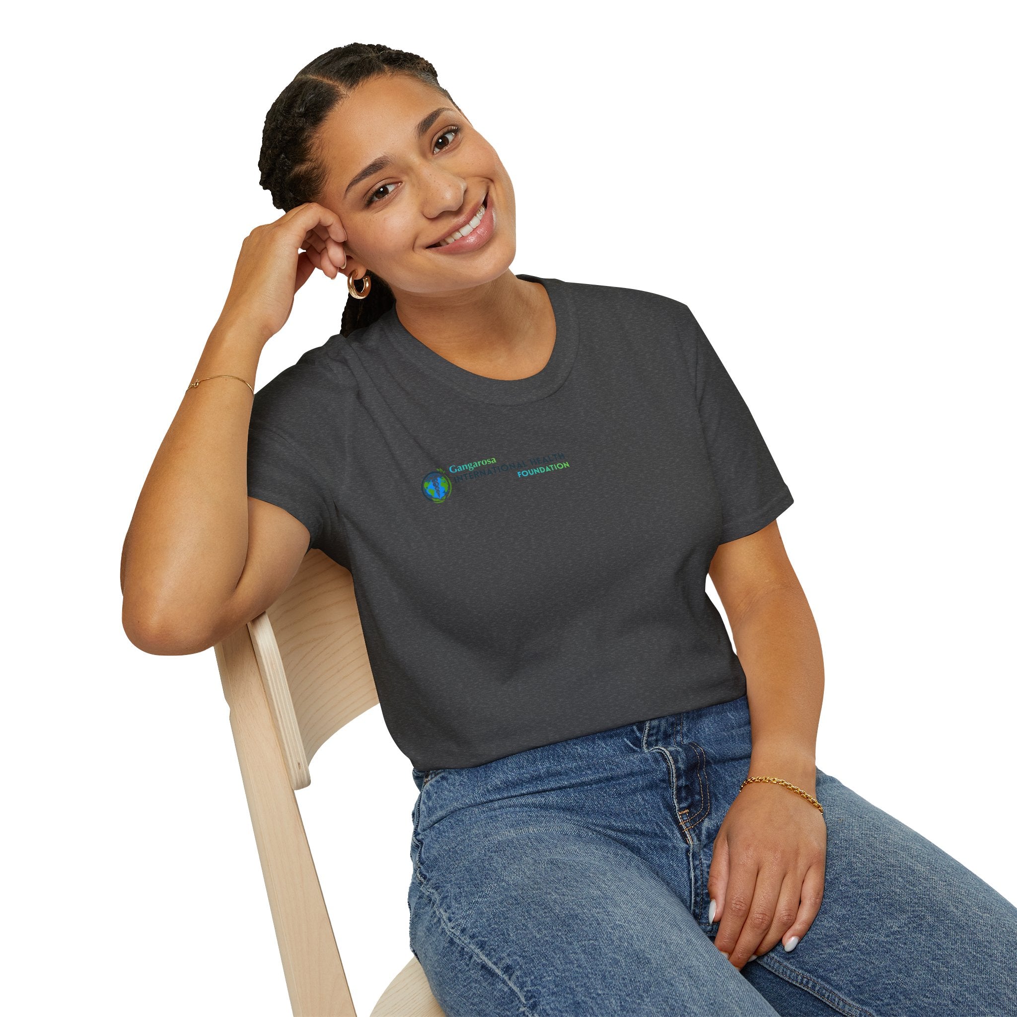 Gangarosa International Health Foundation Logo Unisex Softstyle T-Shirt