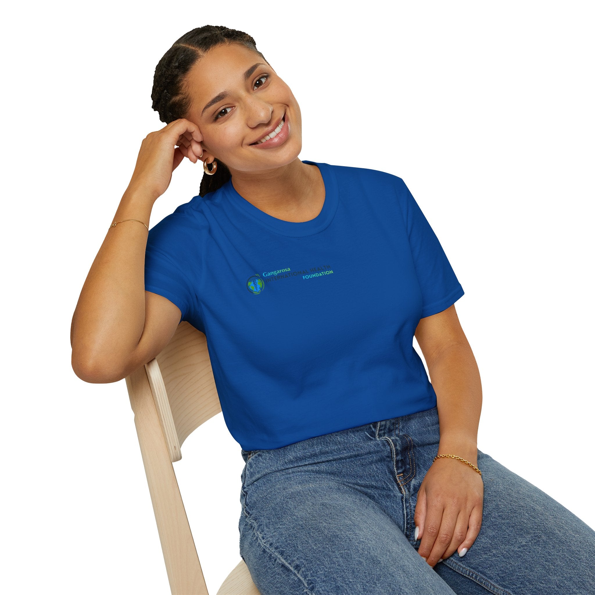 Gangarosa International Health Foundation Logo Unisex Softstyle T-Shirt