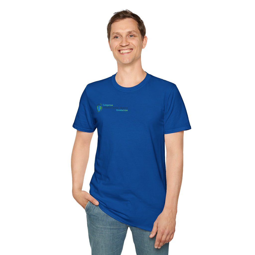Gangarosa International Health Foundation Logo Unisex Softstyle T-Shirt